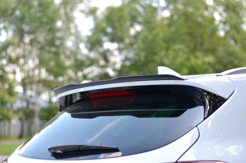 Maxton Spoiler CAP für Hyundai Tucson Mk3 Facelift schwarz Hochglanz HY-TU-3-CAP1-G