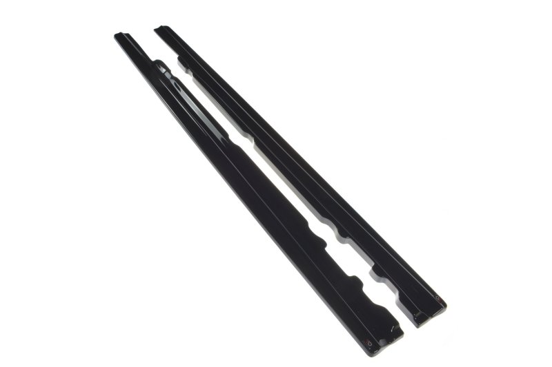 Maxton Seitenschweller Ansatz für Mercedes-Benz E43 AMG / AMG-Line W213 schwarz Hochglanz ME-E-213-AMGLINE-SD1-G