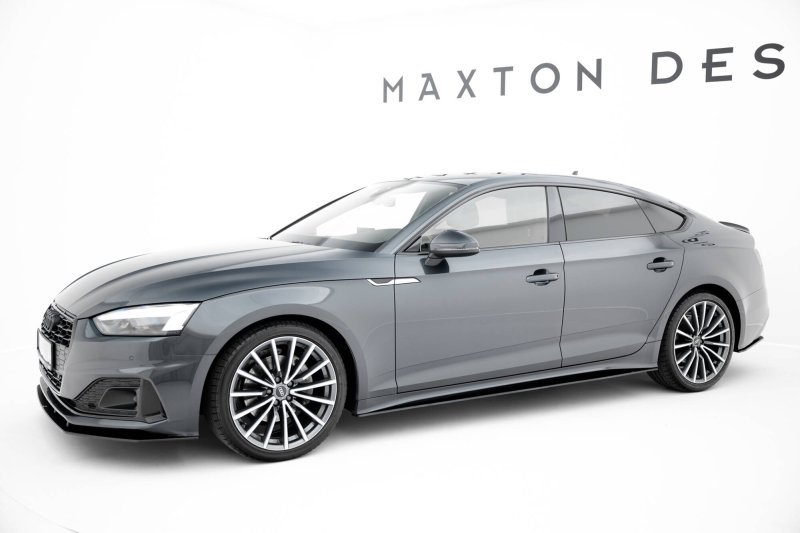 Maxton Street Pro Seitenschweller Ansatz Audi A5 Sportback F5 Facelift AUA52FSBCNC-SD1BRB