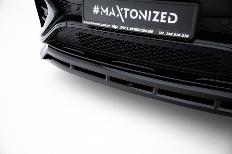 Maxton Front Ansatz Mercedes-AMG GLE 53 / AMG-Line SUV / Coupe W167 Facelift / C167 Facelift schwarz Hochglanz ME-GLE-X167F-53-FD1G+FD1R-G