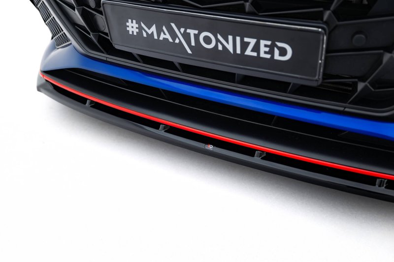 Maxton Front Ansatz V.2 Hyundai Elantra N Mk7 schwarz Hochglanz HY-EL-7-N-FD2-G