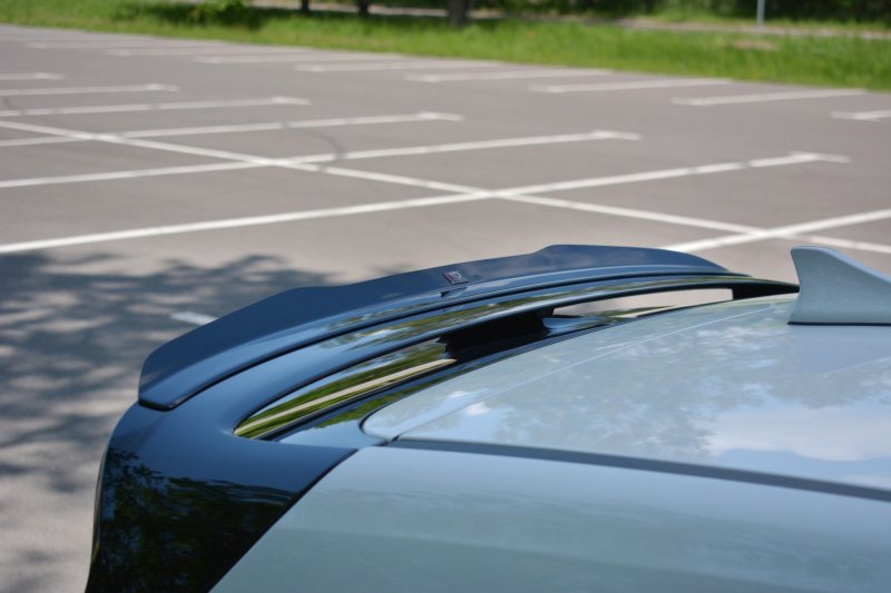 Maxton Spoiler CAP für Hyundai I30 N Mk3 Hatchback schwarz Hochglanz HY-I30-3-N-CAP1-G
