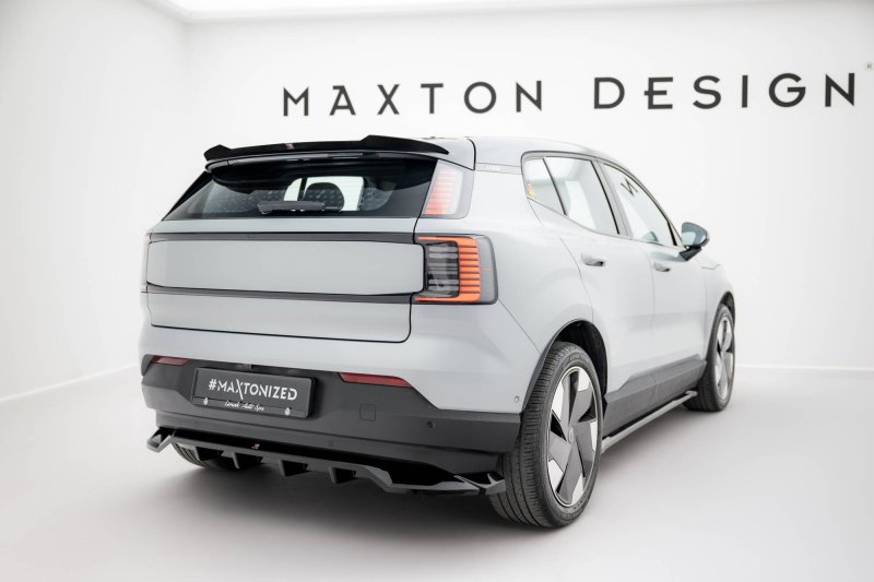 Maxton Spoiler CAP Abrisskante Volvo EX30 Mk1 schwarz Hochglanz VO-EX30-1-CAP1-G