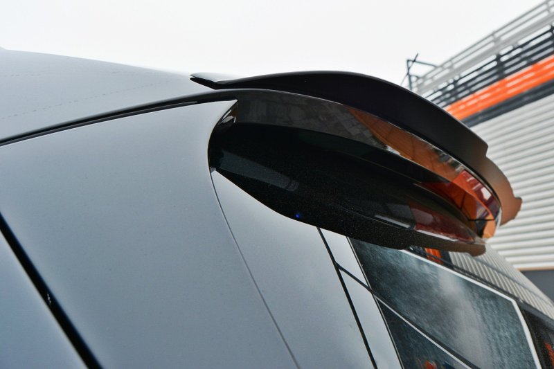 Maxton Spoiler CAP für BMW X5 F15 M Paket schwarz Hochglanz BM-X5-15-M-CAP1-G