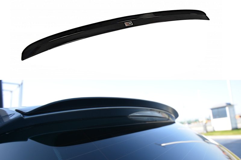 Maxton Spoiler CAP für BMW 5er E61 M Paket schwarz Hochglanz BM-5-61-MPACK-CAP1-G