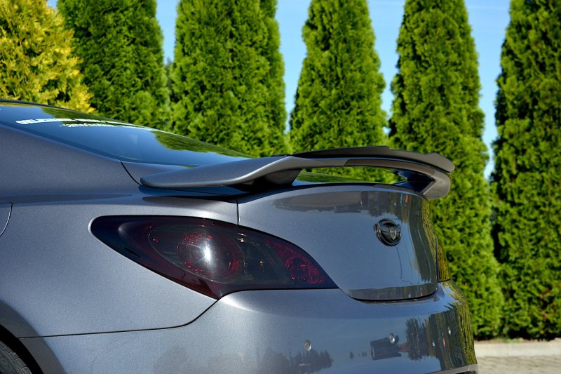 Maxton Spoiler CAP für HYUNDAI GENESIS COUPÉ MK.1 schwarz Hochglanz HY-GE-1-C-CAP1-G