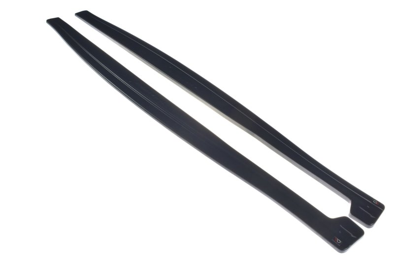 Maxton Seitenschweller Ansatz für JAGUAR XF- R schwarz Hochglanz JA-XFR-1-SD1-G