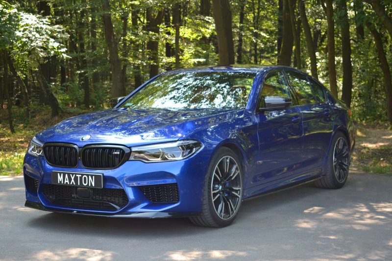 Maxton Seitenschweller Ansatz für BMW M5 F90 schwarz Hochglanz BM-5-90-M-SD1-G