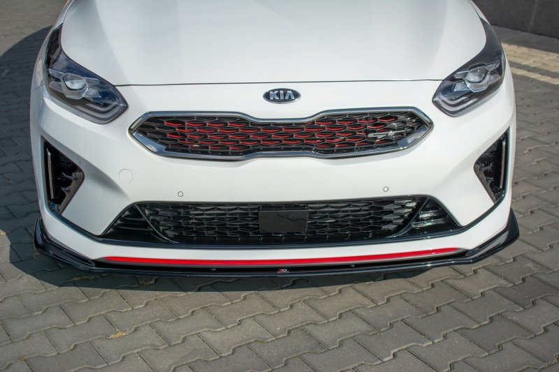 Preview: Maxton Front Ansatz V.3 für Kia ProCeed GT Mk 3 schwarz Hochglanz KI-CE-3-PRO-GT-FD3-G