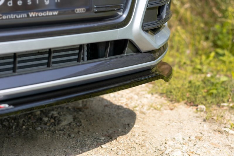 Maxton Front Ansatz für Audi SQ5/Q5 S-line MkII schwarz Hochglanz AU-SQ5-2-FD1-G