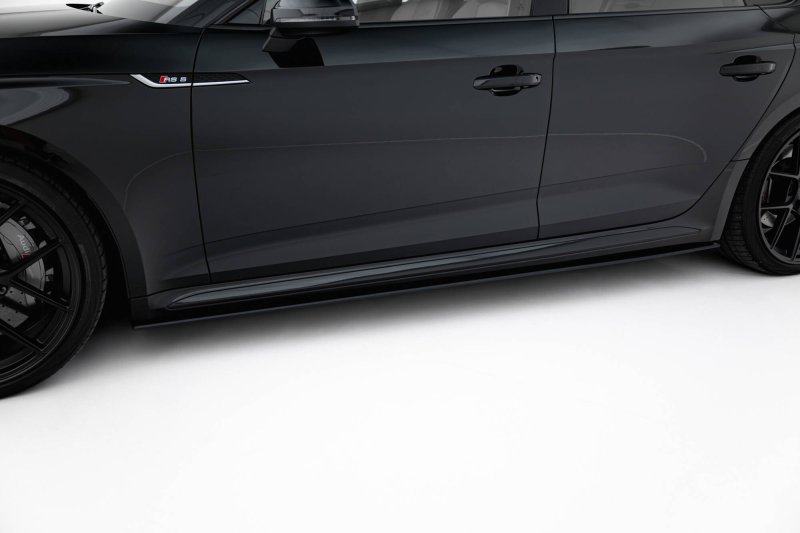 Maxton Street Pro Seitenschweller Ansatz Audi RS5 Sportback F5 AURS52SBCNC-SD1BRB