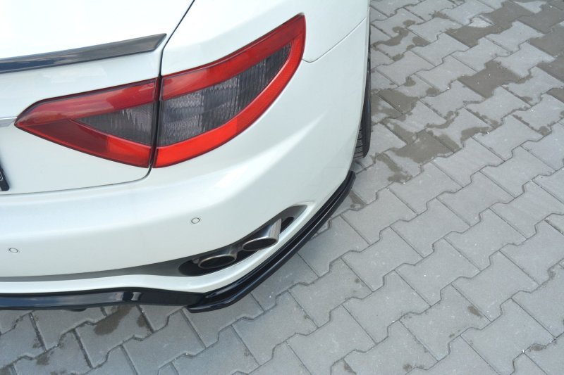 Maxton Heck Ansatz Flaps Diffusor V.2 für MASERATI GRANTURISMO 2007-2011 schwarz Hochglanz MS-GT-1-RSD2-G