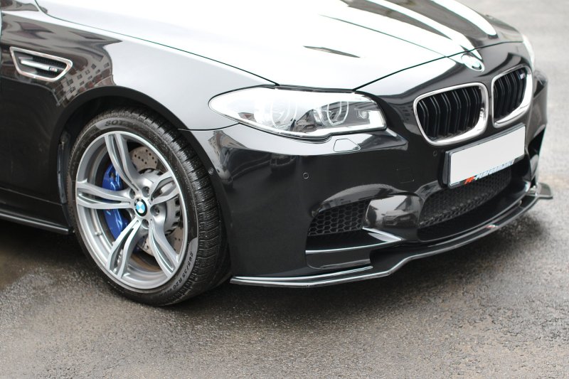 Maxton Front Ansatz für BMW M5 F10/ F11 schwarz Hochglanz BM-5-10-M-FD2-G