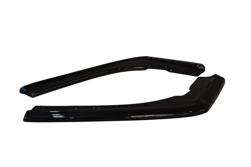 Maxton Heck Ansatz Flaps Diffusor für BMW 3er F30 PHASE-II SEDAN M-SPORT schwarz Hochglanz BM-3-F30F-MPACK-RSD1-G