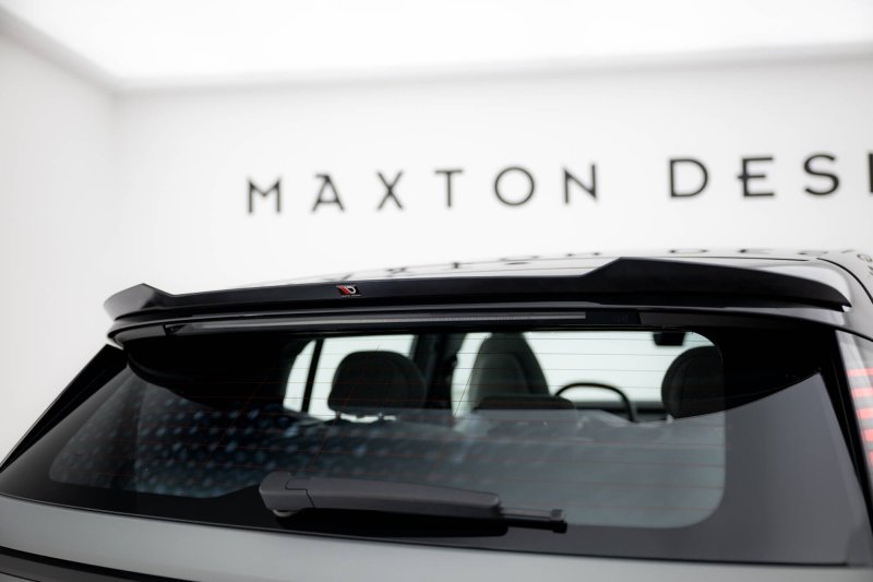 Maxton Spoiler CAP Abrisskante Volvo EX30 Mk1 schwarz Hochglanz VO-EX30-1-CAP1-G