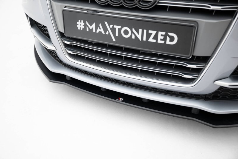 Maxton Street Pro Front Ansatz Audi TT S / TT S-Line 8J Facelift AUTT2SLINECNC-FD1B