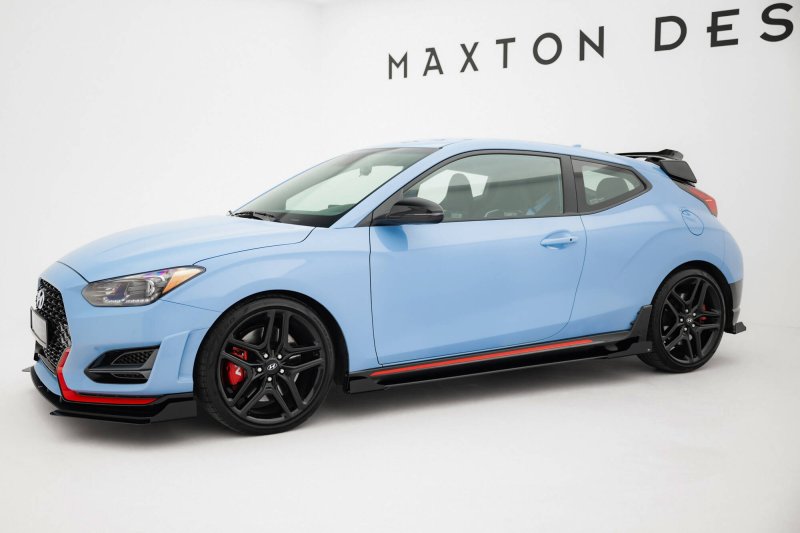 Maxton Side Flaps Hyundai Veloster N Mk2 schwarz Hochglanz HYVE2NCNC-SF1-G