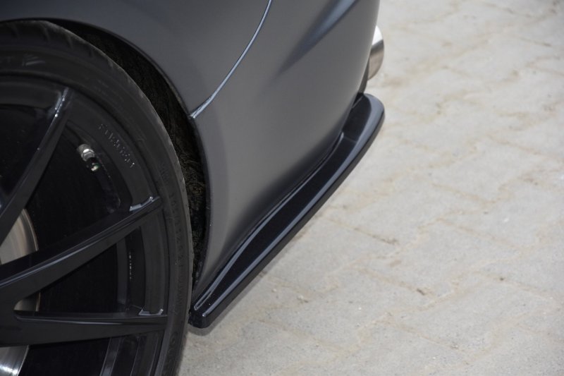 Maxton Heck Ansatz Flaps Diffusor für JAGUAR XF- R schwarz matt JA-XFR-1-RSD1-T