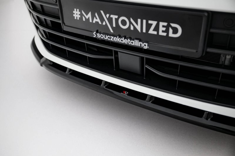 Maxton Front Ansatz V.2 VW Passat B9 schwarz Hochglanz VW-PA-B9-FD2-G