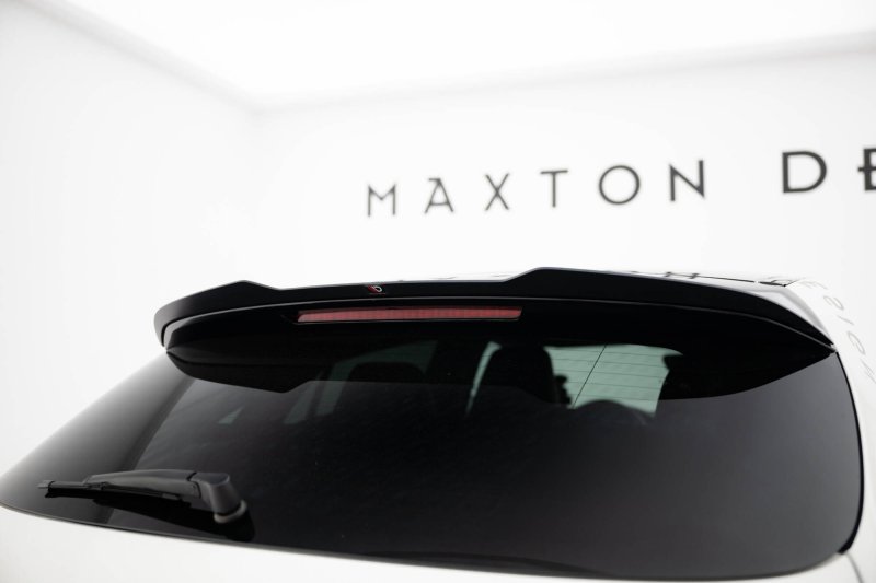 Preview: Maxton Spoiler CAP Abrisskante Mercedes-Benz CLA Shooting Brake 45 AMG / AMG-Line C117 schwarz Hochglanz ME-CLA-117-AMG-SB-CAP1-G