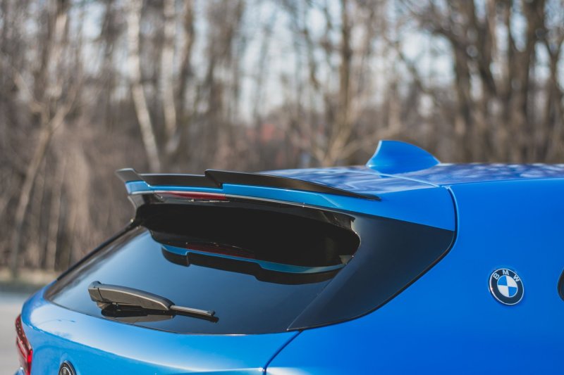Maxton Spoiler CAP für BMW X2 F39 M-Paket schwarz Hochglanz BM-X2-39-MPACK-CAP1-G