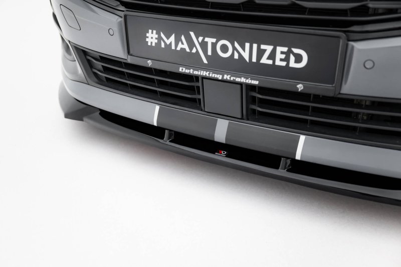 Maxton Front Ansatz Ford Transit Connect Mk3 schwarz Hochglanz FO-TR-CON-3F-FD1-G