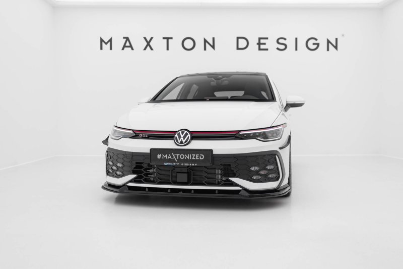 Maxton Street ProSplitter V.2 VW Golf GTI / GTE / R-Line Mk8 Facelift VWGO8FGTICNC-FD2BRB