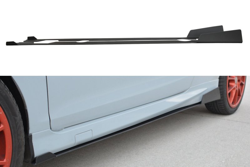 Maxton Sport Seitenschweller Ansatz für Ford Fiesta ST Mk7 FL FO-FI-7F-ST-CNC-SD1