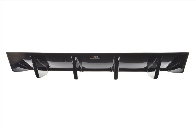 Maxton Diffusor Heck Ansatz für Audi RS3 8V FL Limousine schwarz Hochglanz AU-RS3-8VF-S-RS1-G