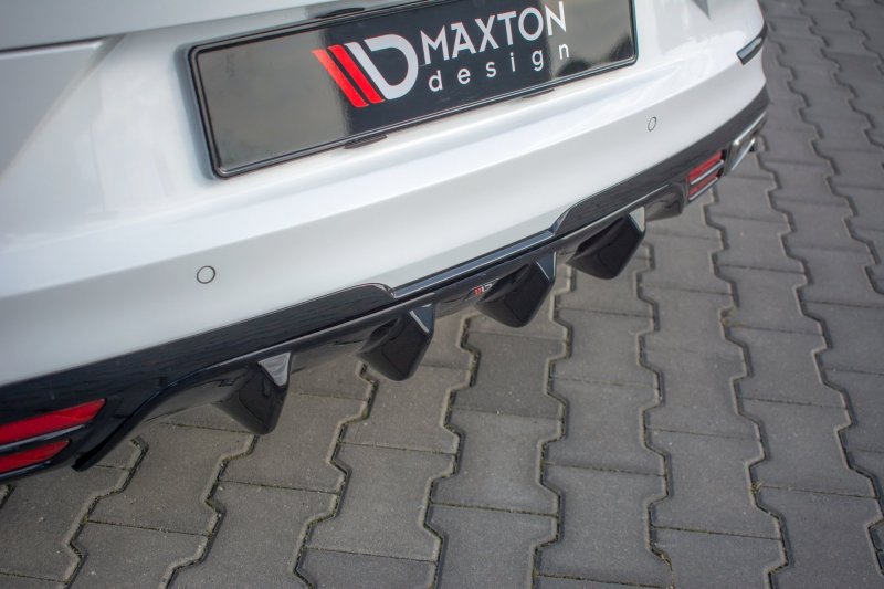 Preview: Maxton Diffusor Heck Ansatz für Kia ProCeed GT Mk 3 schwarz Hochglanz KI-CE-3-PRO-GT-RS1-G