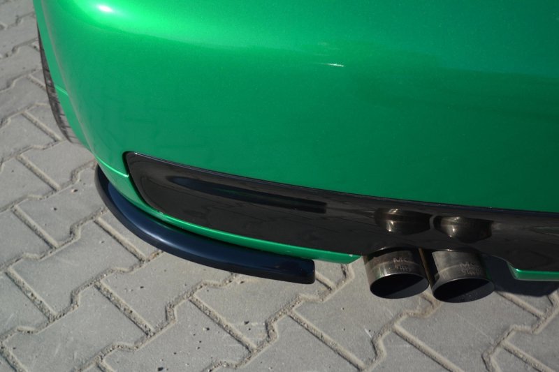 Maxton Heck Ansatz Flaps Diffusor für AUDI S3 8L schwarz Hochglanz AU-S3-8L-RSD1-G