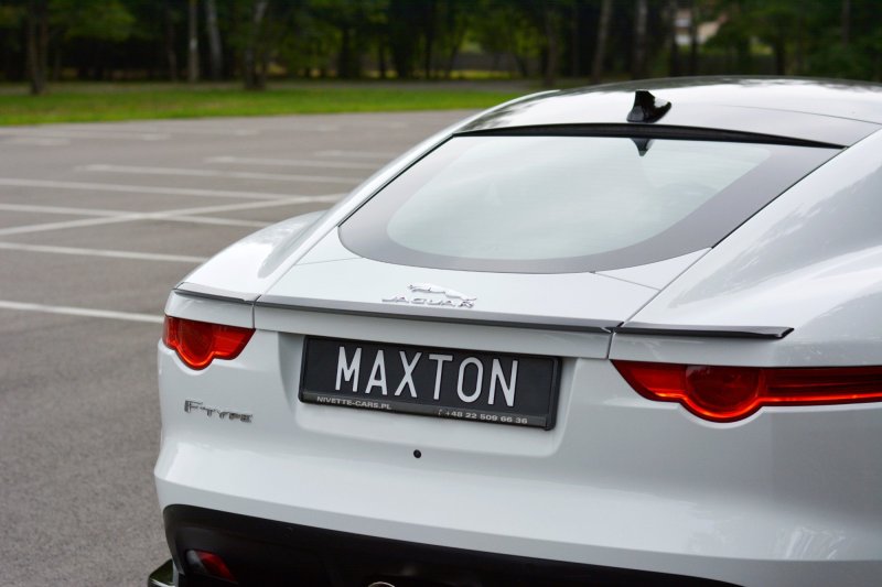 Maxton Spoiler CAP für JAGUAR F-TYPE schwarz Hochglanz JA-F-TYPE-1-CAP1-G