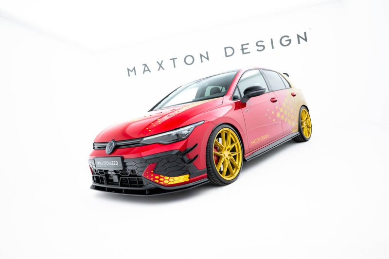 Maxton Street Pro Front Ansatz VW Golf GTI Clubsport Mk8 Facelift VWGO8FGTICSCNC-FD1BRB
