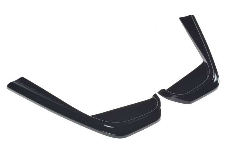 Maxton Heck Ansatz Flaps Diffusor für Mercedes-Benz E43 AMG / AMG-Line W213 schwarz Hochglanz ME-E-213-AMGLINE-RSD1-G