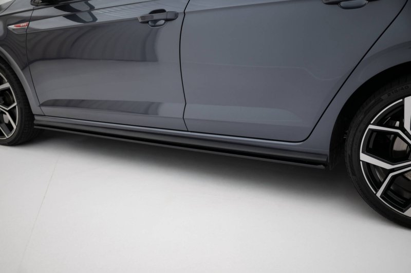 Maxton Street Pro Seitenschweller Ansatz VW Polo AW GTI Facelift VWPO6FGTICNC-SD1BRB