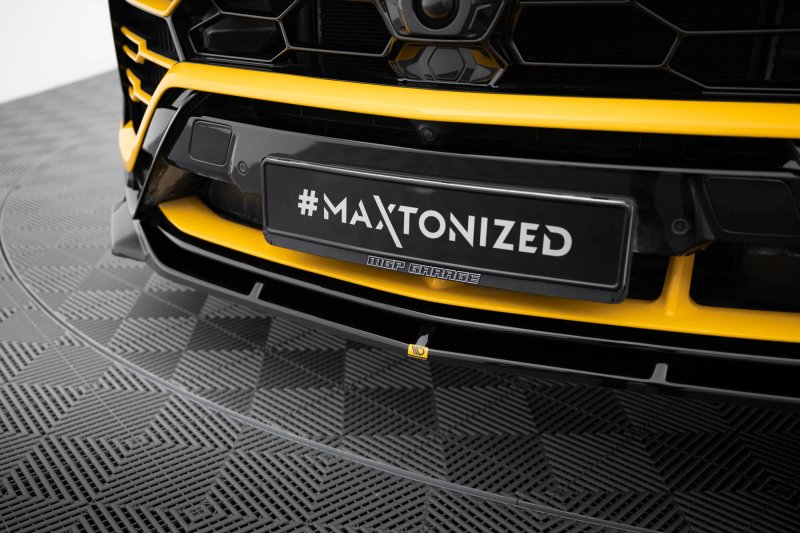 Preview: Maxton Front Ansatz V.3 Lamborghini Urus Mk1 schwarz Hochglanz LA-UR-1-FD3G+FD3RG+BR-G