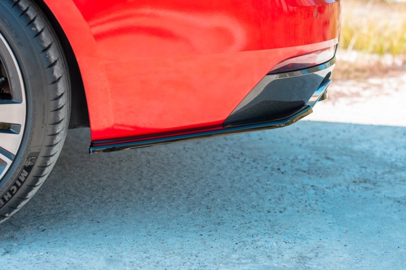 Maxton Heck Ansatz Flaps Diffusor für Peugeot 508 SW Mk2 schwarz Hochglanz PE-508-2-GT-SW-RSD1-G