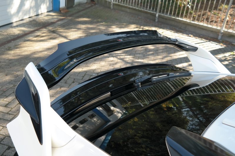 Maxton Spoiler Abrisskante unten V.3 für HONDA CIVIC X TYPE R schwarz Hochglanz HO-CI-10-TYPE-R-CAP3-G