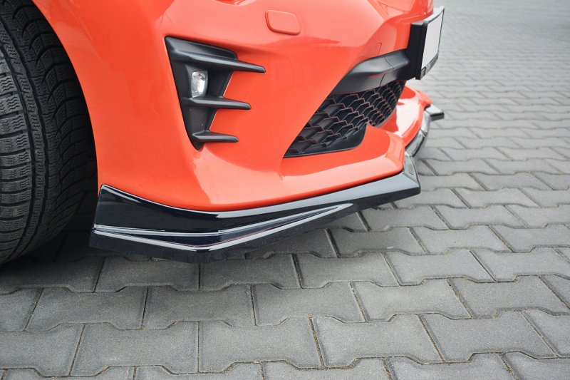 Maxton Front Ansatz V.2 für TOYOTA GT86 FACELIFT schwarz Hochglanz TO-GT86-1F-FD2-G