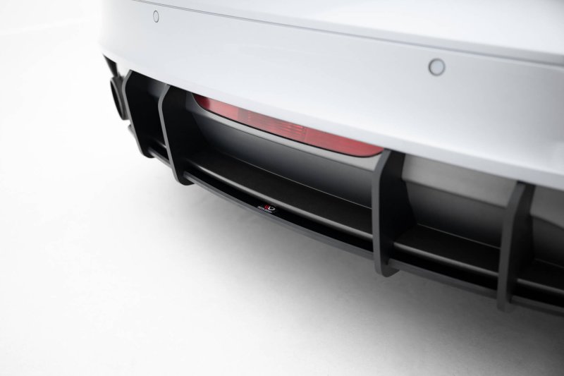 Maxton Street Pro Heckschürze Audi TT S-Line 8J Facelift AUTT2SLINECNC-RS1BRB