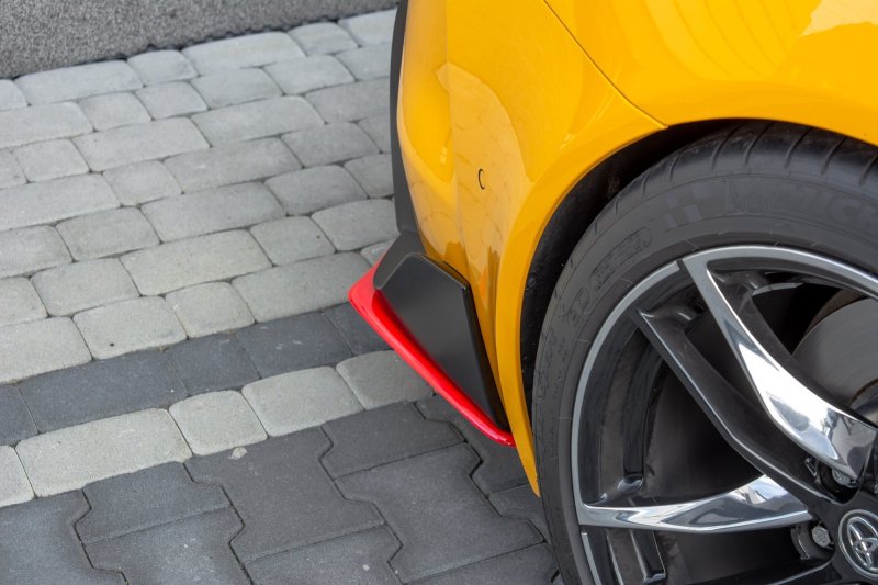 Maxton Heck Ansatz Flaps Diffusor V.2 für Toyota Supra Mk5 schwarz Hochglanz TO-SU-5-RSD2-G