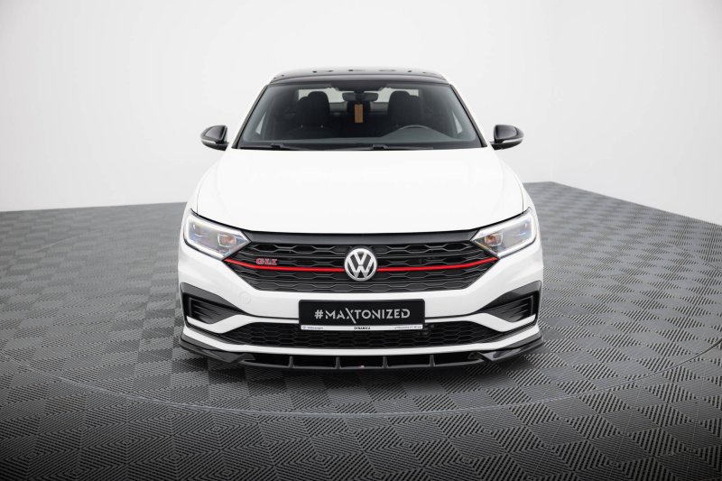 Maxton Front Ansatz V.1 VW Jetta GLI Mk7 schwarz Hochglanz VW-JE-7-GLI-FD1-G