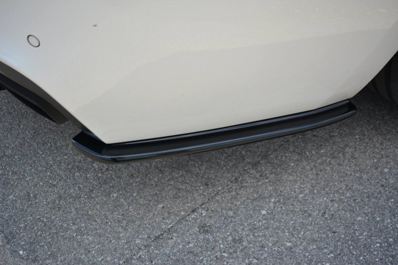 Maxton Heck Ansatz Flaps Diffusor für BMW 6er Gran Coupé M Paket schwarz Hochglanz BM-6-06-GC-M-PACK-RSD1-G
