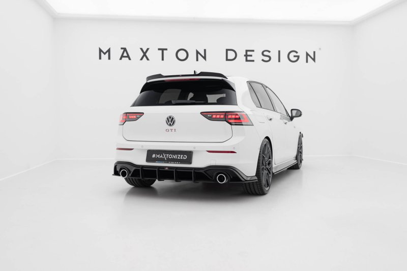 Maxton Street Pro Heck Ansatz Flaps Diffusor V.1 VW Golf GTI Mk8 VWGO8GTICNC-RSD2BRB