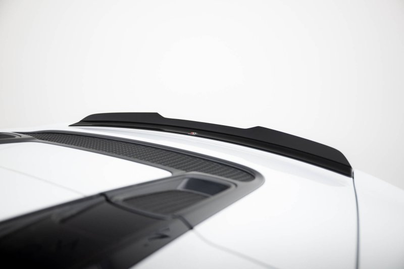 Maxton Spoiler CAP Abrisskante Audi R8 Spyder Mk2 schwarz Hochglanz AU-R8-2-SP-CAP1-G