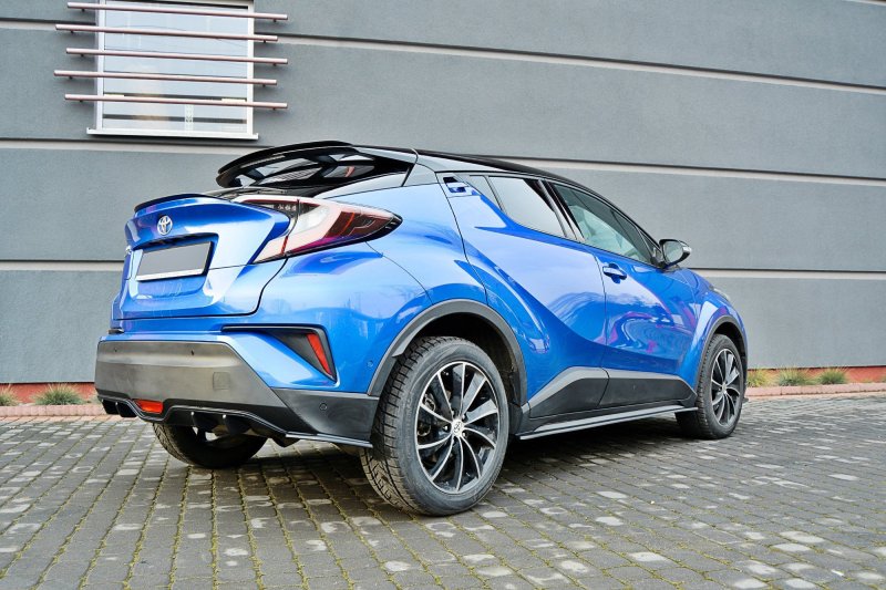 Maxton Spoiler CAP für TOYOTA C-HR schwarz Hochglanz TO-CH-R-1-CAP1-G