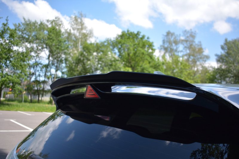 Maxton Spoiler CAP für Hyundai I30 N Mk3 Hatchback schwarz Hochglanz HY-I30-3-N-CAP1-G