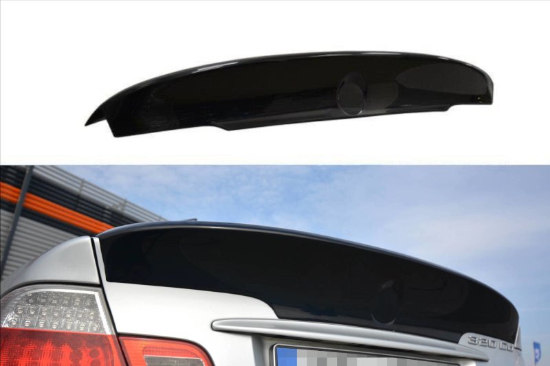 Maxton Heckspoiler / Kofferraumdeckel Erweiterung BMW 3er E46 COUPE vor Facelift < M3 CSL LOOK > (ZUM MALEN) BM-3-46-C-CSL-H1
