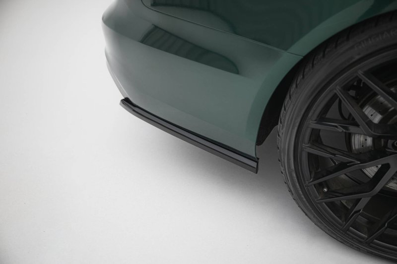 Maxton Heck Ansatz Flaps Diffusor V.3 Audi A6 S-line Avant C7 schwarz Hochglanz AU-A6-C7-SLINE-AV-RSD3-G