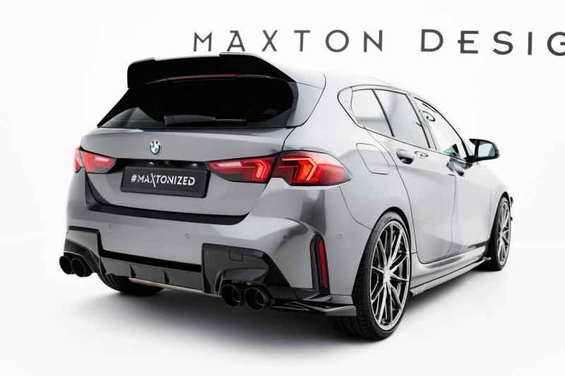 Maxton Heck Ansatz Flaps Diffusor V.5 BMW M135i F70 schwarz Hochglanz BM-1-70-M-RSD5-G